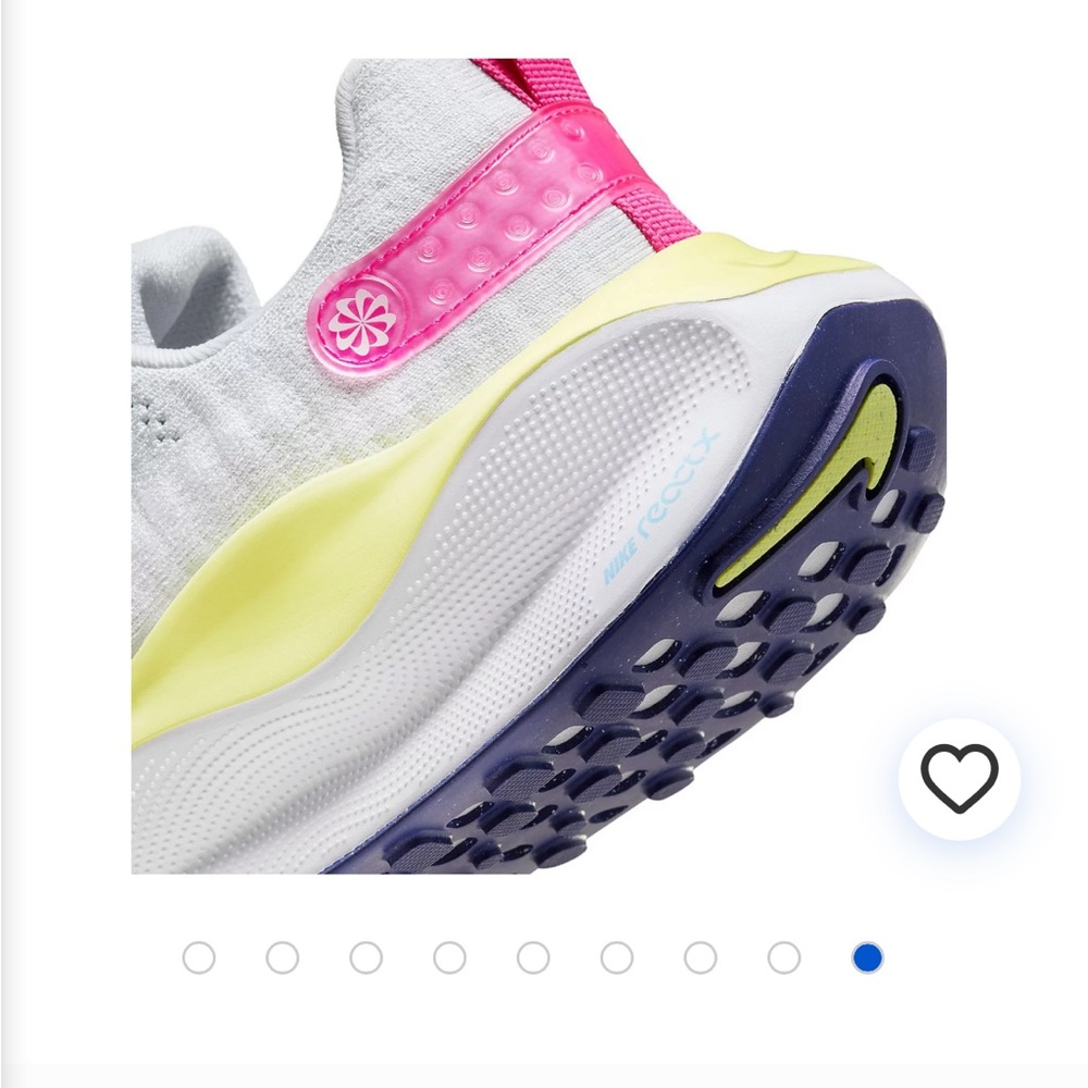 Nike ReactX Infinity Run 4s in Photon Dust/Deep Royal Blue - Picture 6 of 10